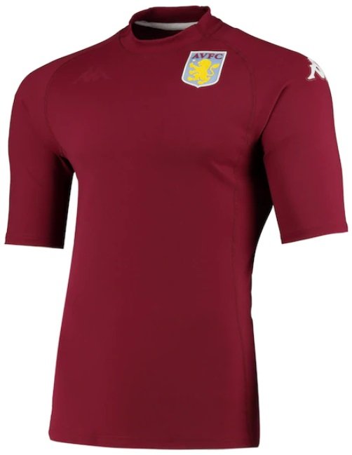 Camisa oficial Kappa Aston Villa 2019 2020 Kombat